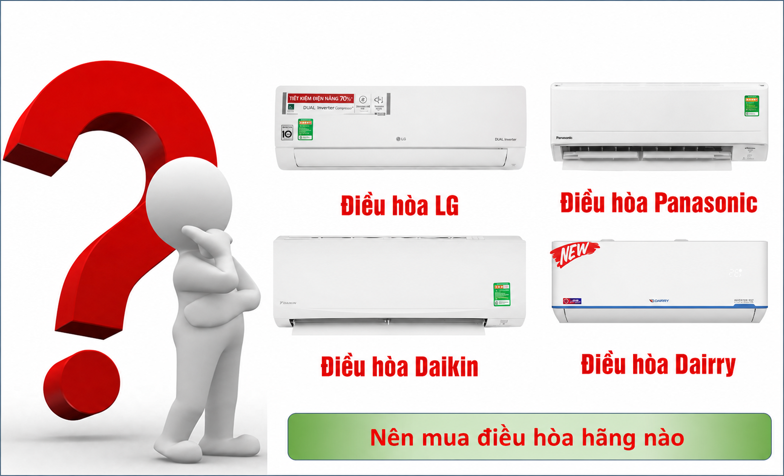 Trước khi mua điều hòa, người dùng nên cân nhắc diện tích phòng, công suất, độ ồn và ngân sách. 