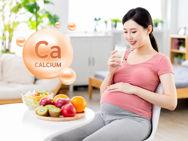 Canxi cần thiết cho sự phát triển xương, răng của thai nhi và nhiều hoạt động sinh lý của cơ thể mẹ trong thai kỳ.