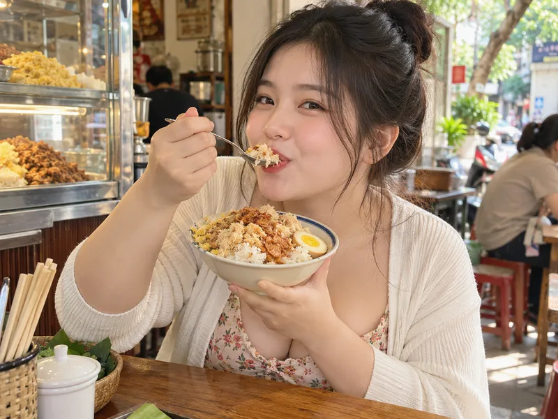 Người có nhu cầu kiểm soát cân nặng nên lựa chọn khẩu phần xôi phù hợp và cân bằng với các món ăn khác.