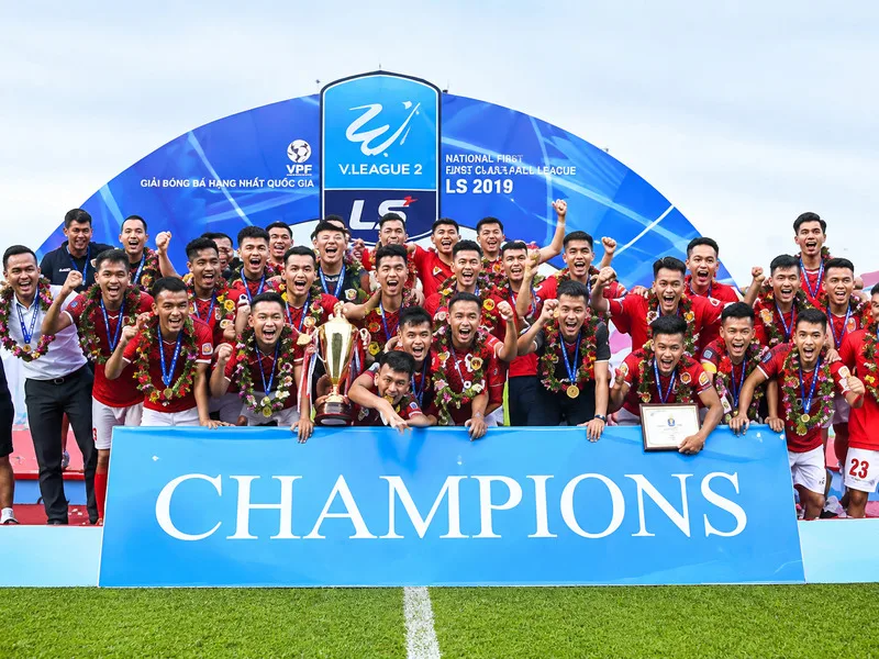 Hồng Lĩnh Hà Tĩnh tạo dấu ấn với chức vô địch Hạng Nhất năm 2019