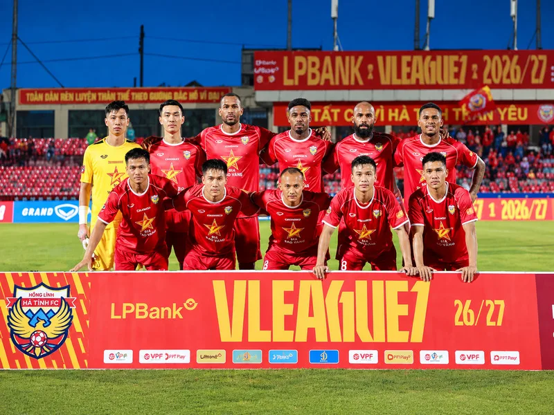 Hồng Lĩnh Hà Tĩnh – đội bóng đại diện cho bóng đá Bắc Trung Bộ tại V.League
