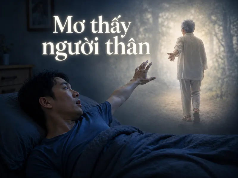 Mơ thấy người thân có thể phản ánh nỗi nhớ gia đình, sự lo lắng hoặc những cảm xúc chưa được giải tỏa trong cuộc sống.